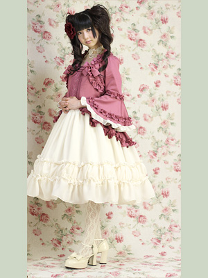新品　メアリーマグダレン　セントクレアヘッドドレス　シェルローズ　淡桜 未使用 Mary Magdalene｜メアリーマグダレン
